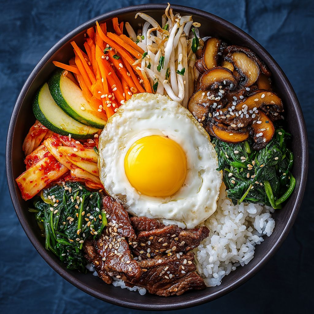Bibimbap gourmet
